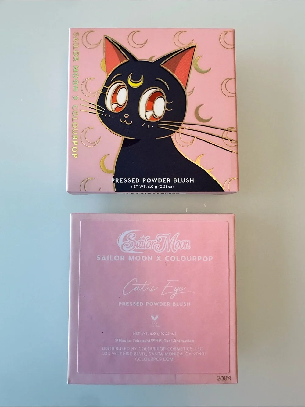 ColourPop Cat's Eye Pressed Powder Blush - Coral Pink